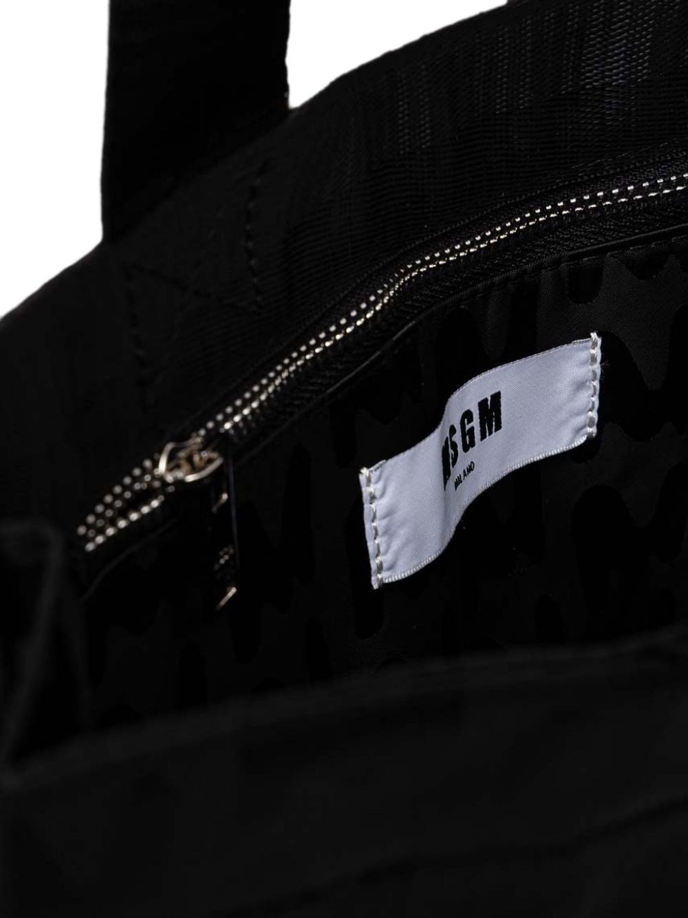 logo-jacquard tote bag - 4