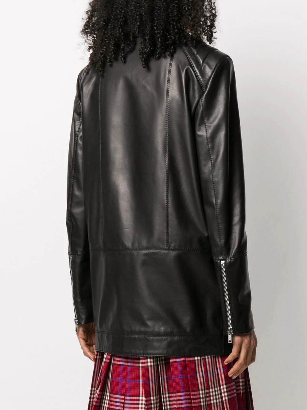 Jessie zipped biker jacket - 4