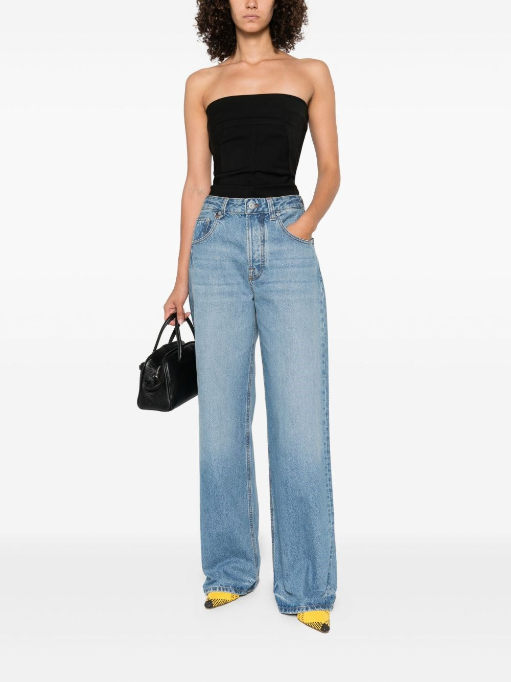 HIGH-WAISTED JEANS - 4