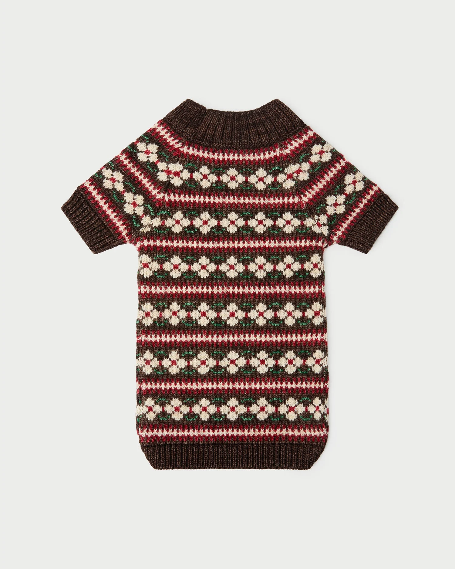 Intarsia Dog Sweater - 1
