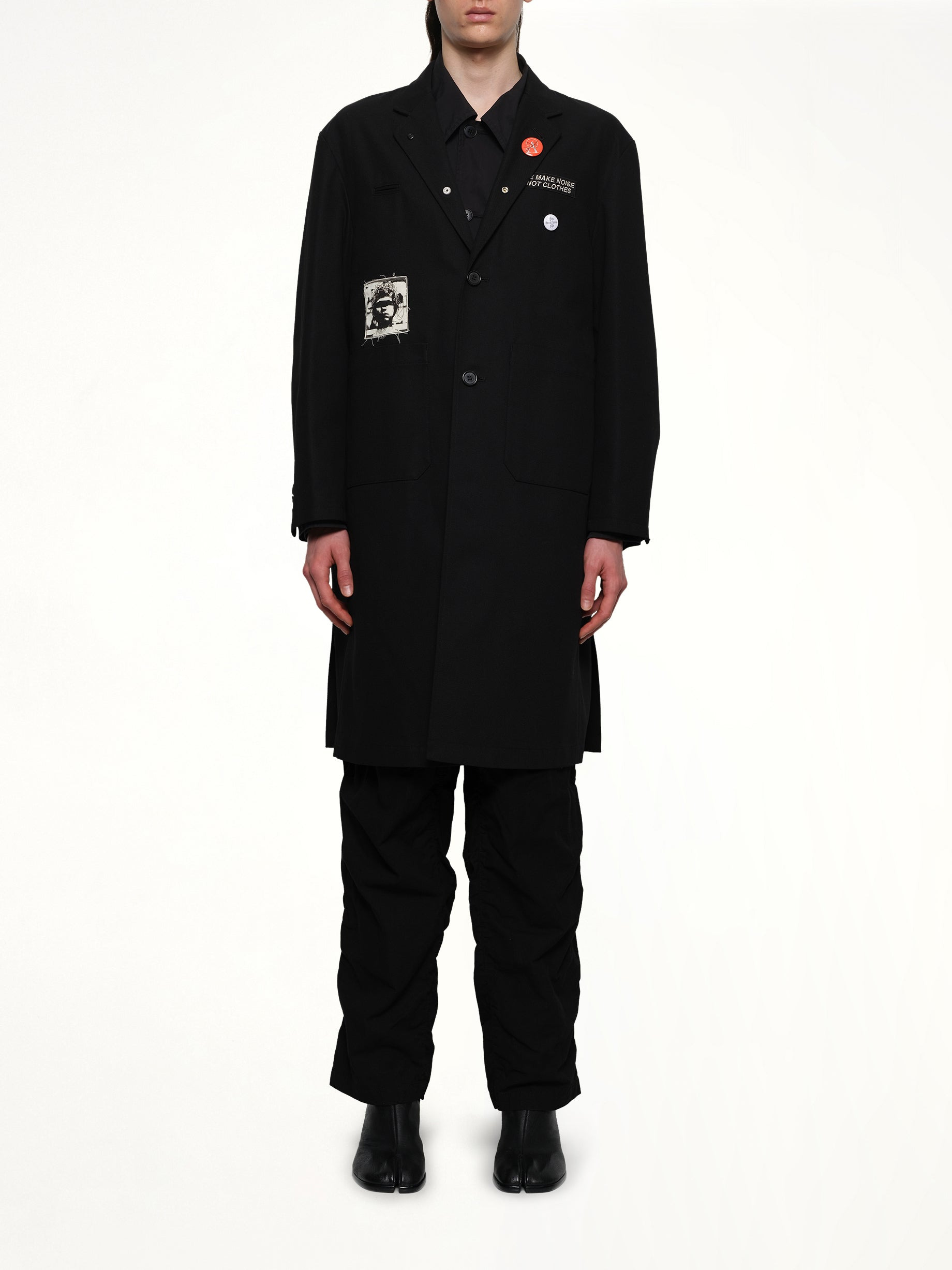 Undercover Coat in Black - 7