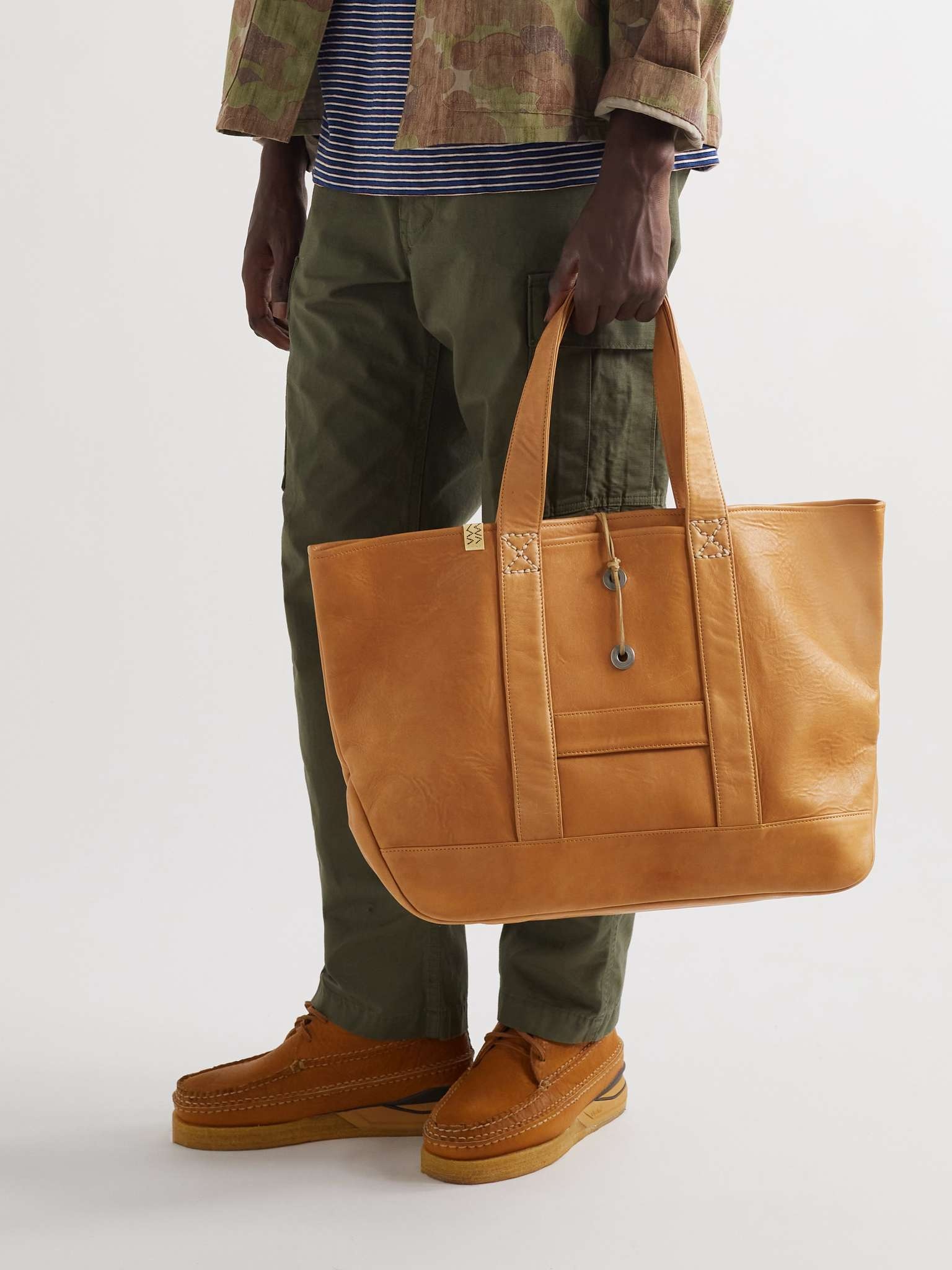 Homer Leather Tote Bag - 2