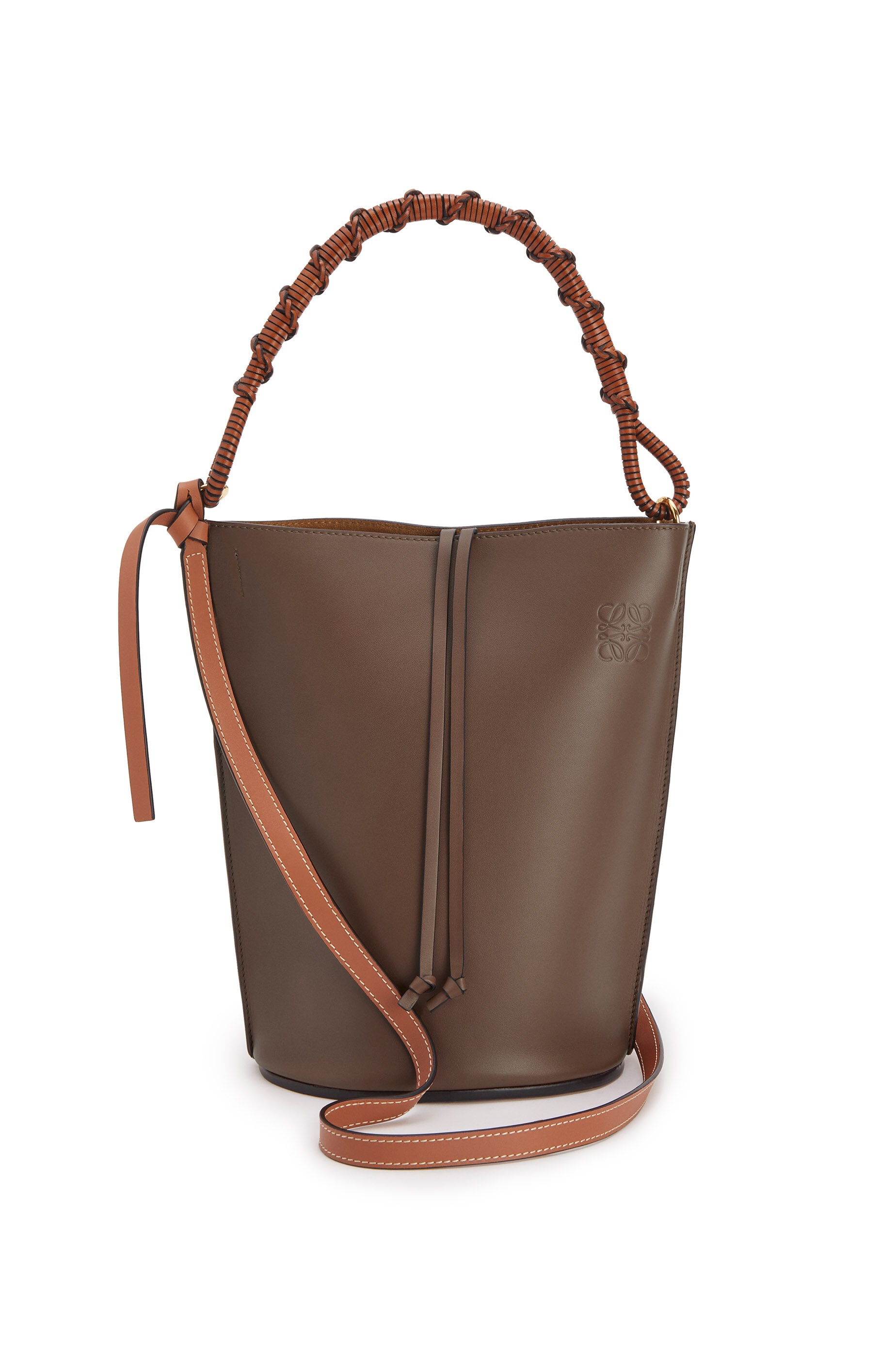 Gate Bucket Handle bag in natural calfskin - 1