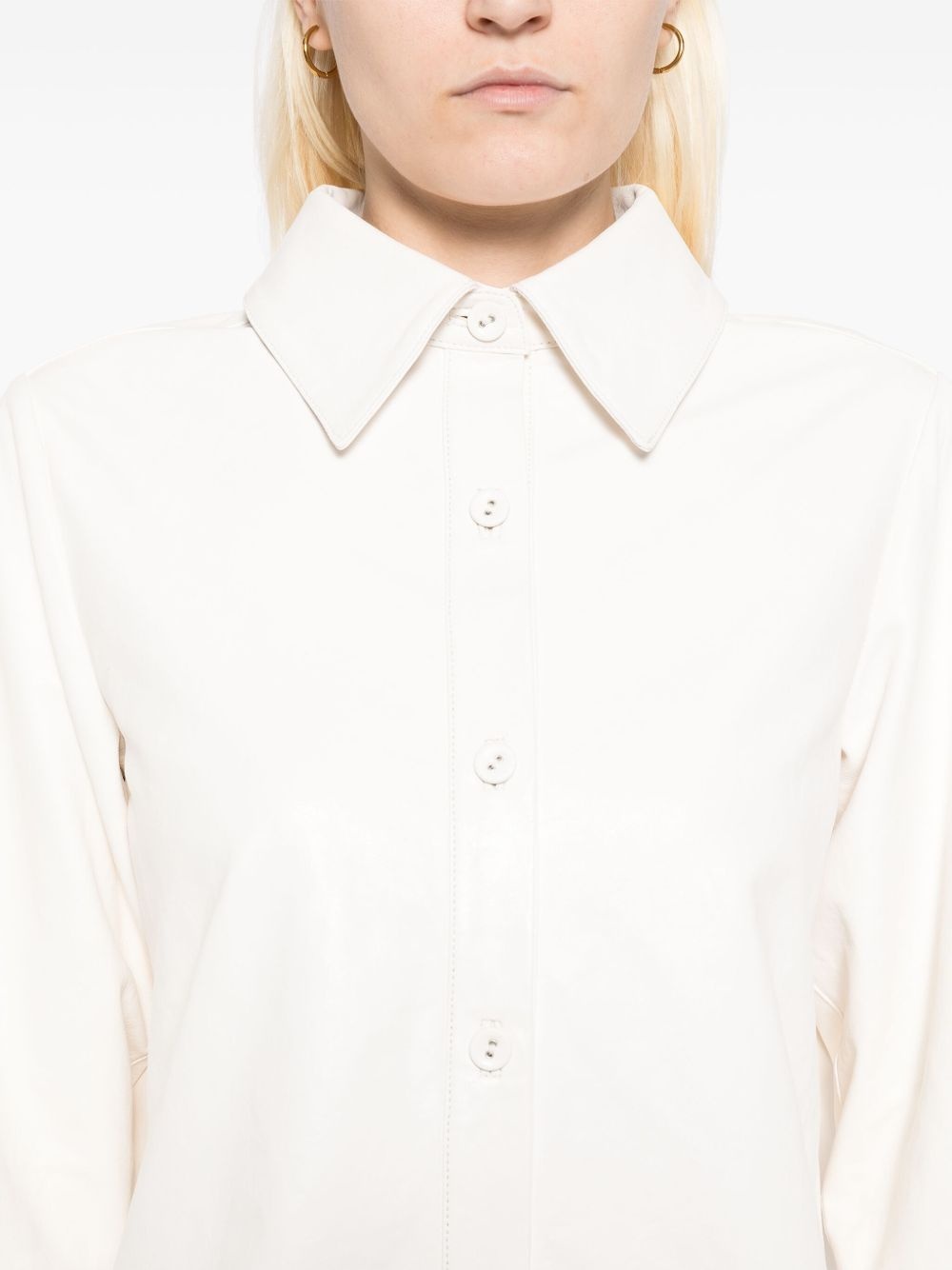 leather shirt - 5
