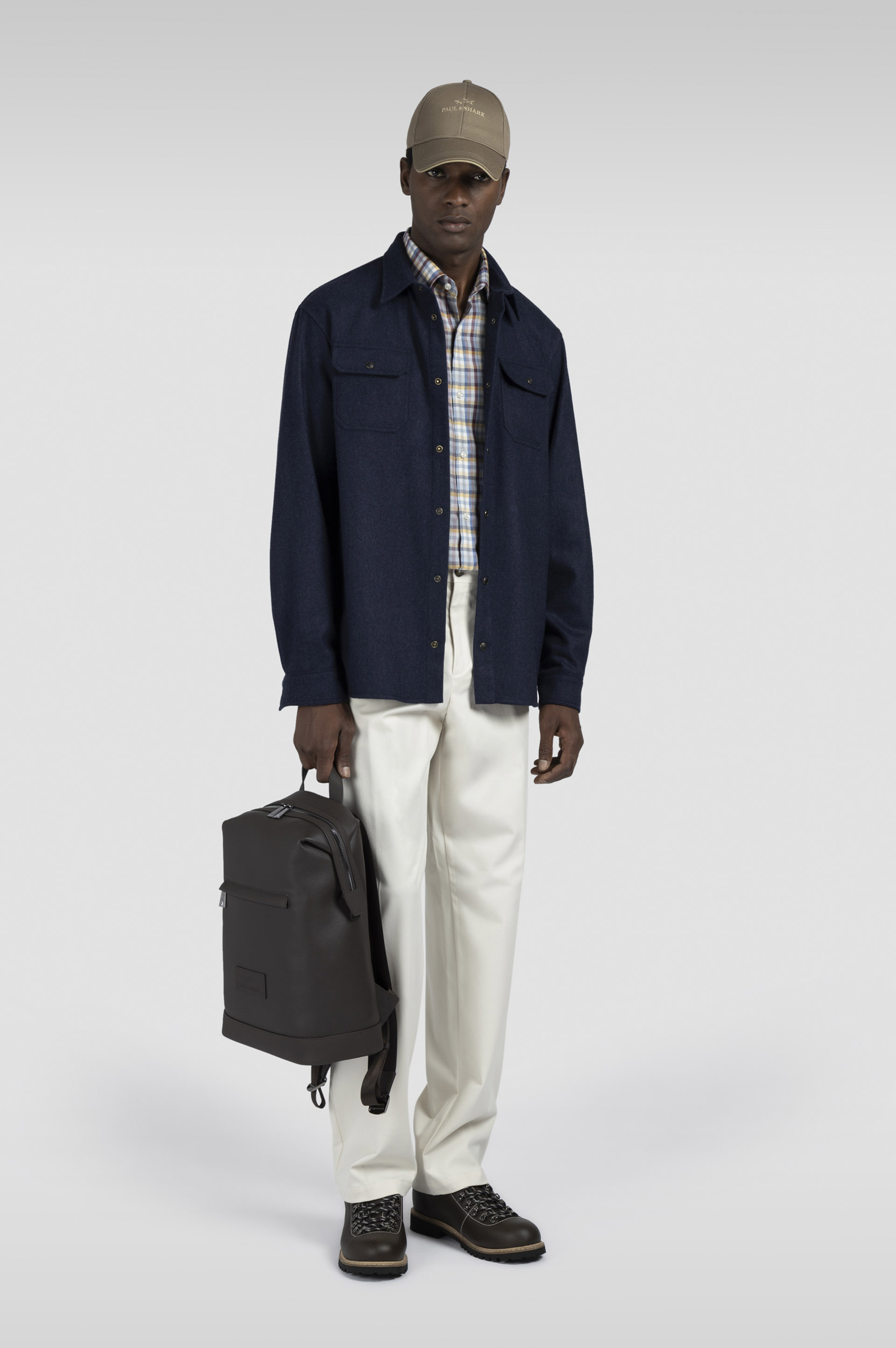 X-SOFT SHIRT WITH CHECKERED PATTERN - 2