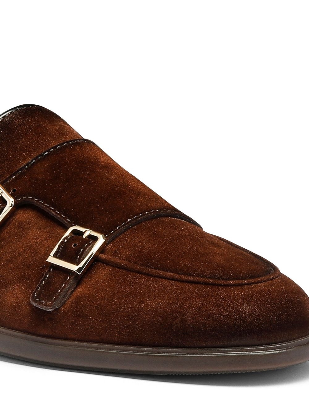 suede monk shoes - 5