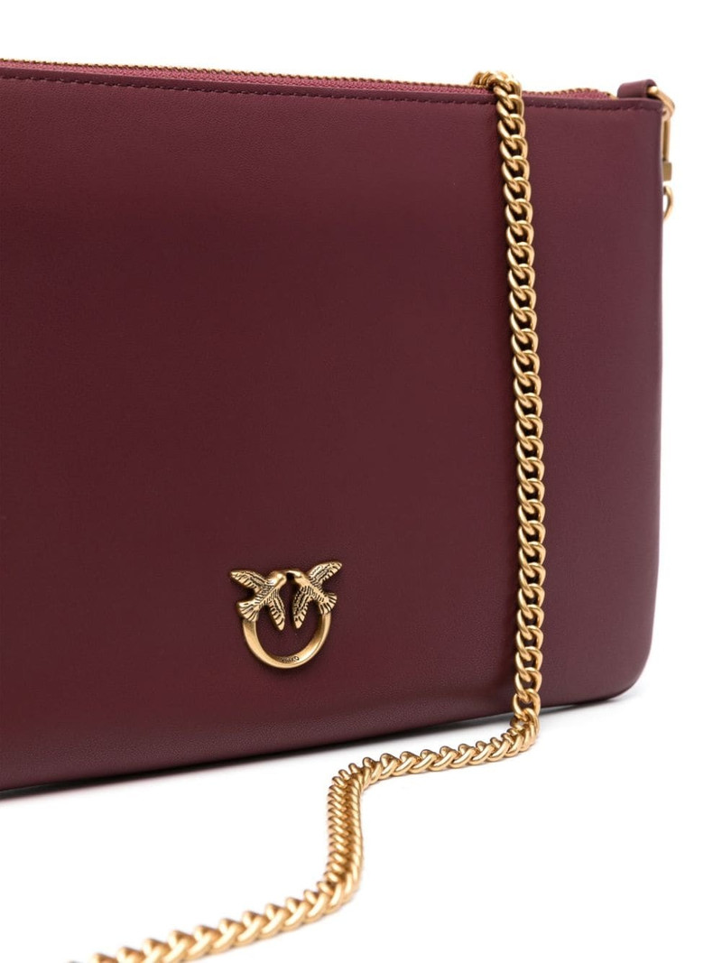 Flat Love leather crossbody bag 4