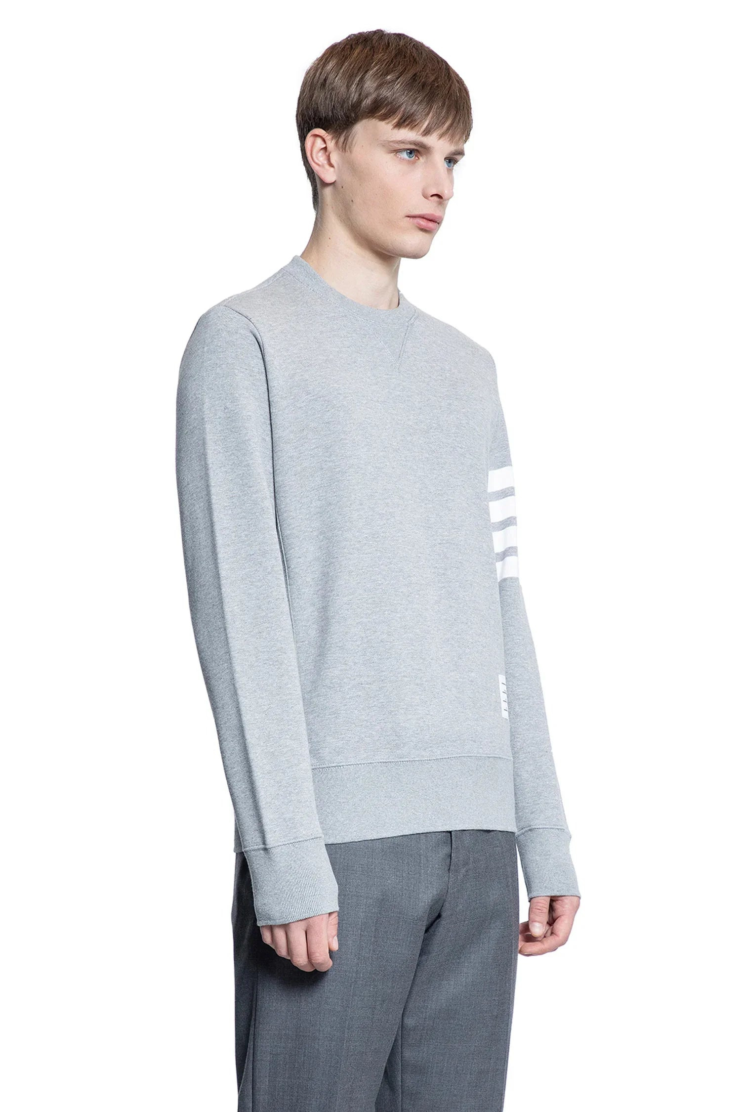 THOM BROWNE MAN GREY SWEATSHIRTS - 2