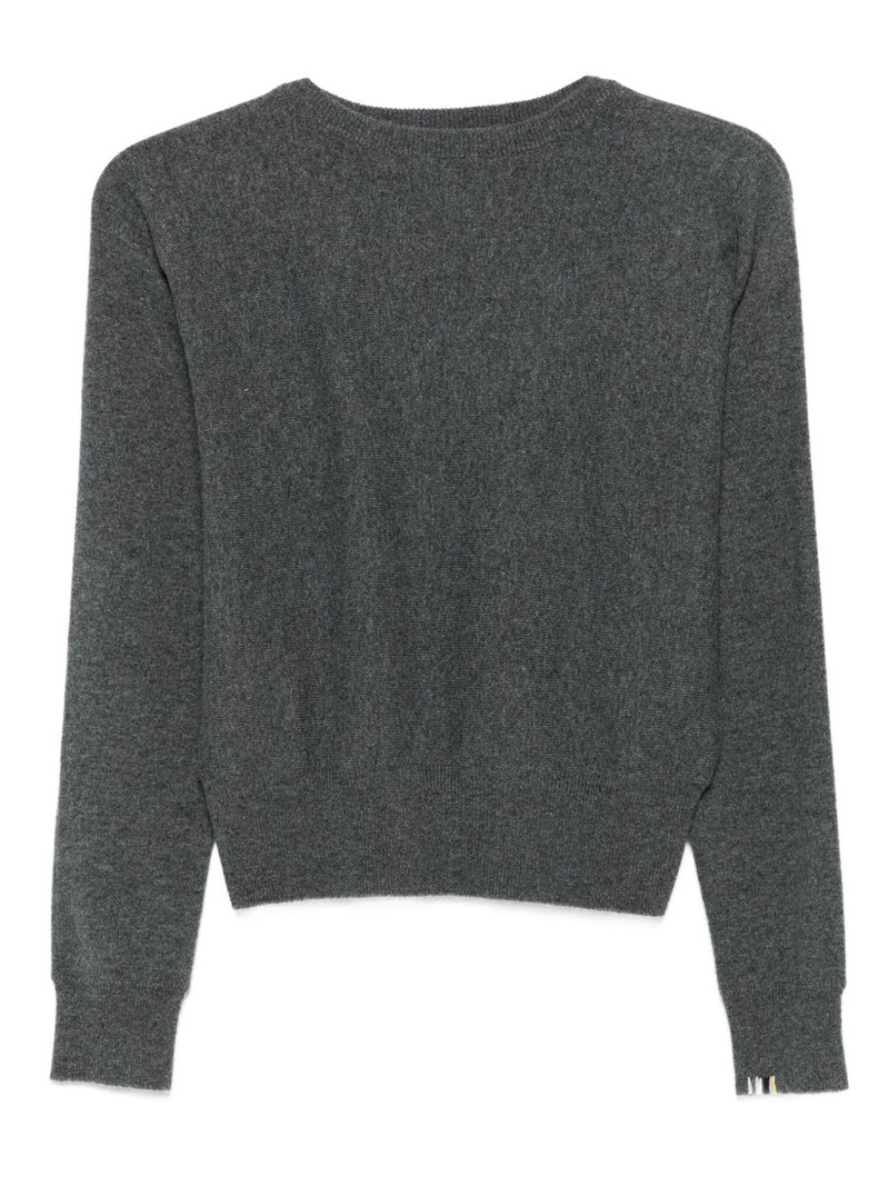 belle felt long-sleeve sweater 1
