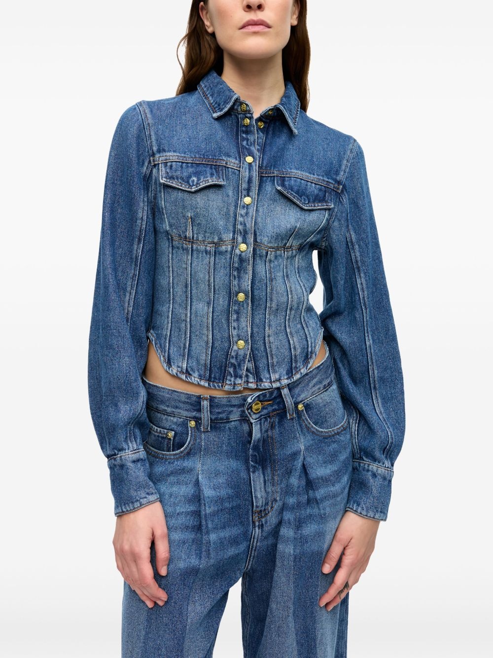 denim shirt - 3