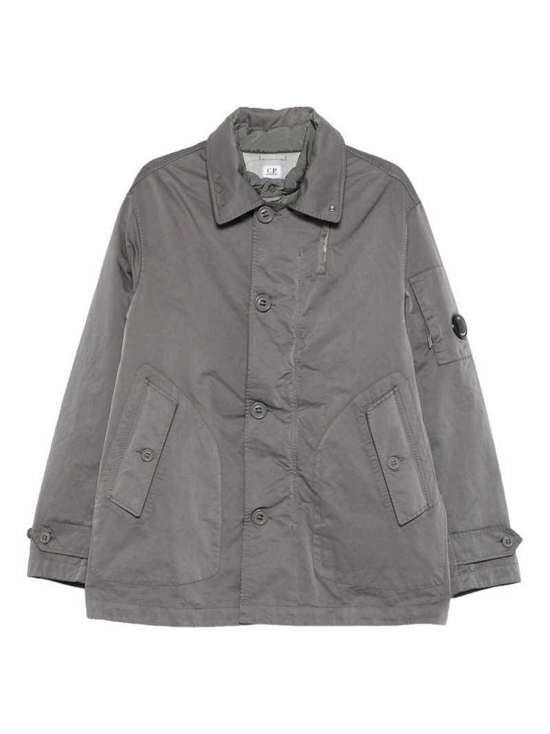 button-fastening coat 1