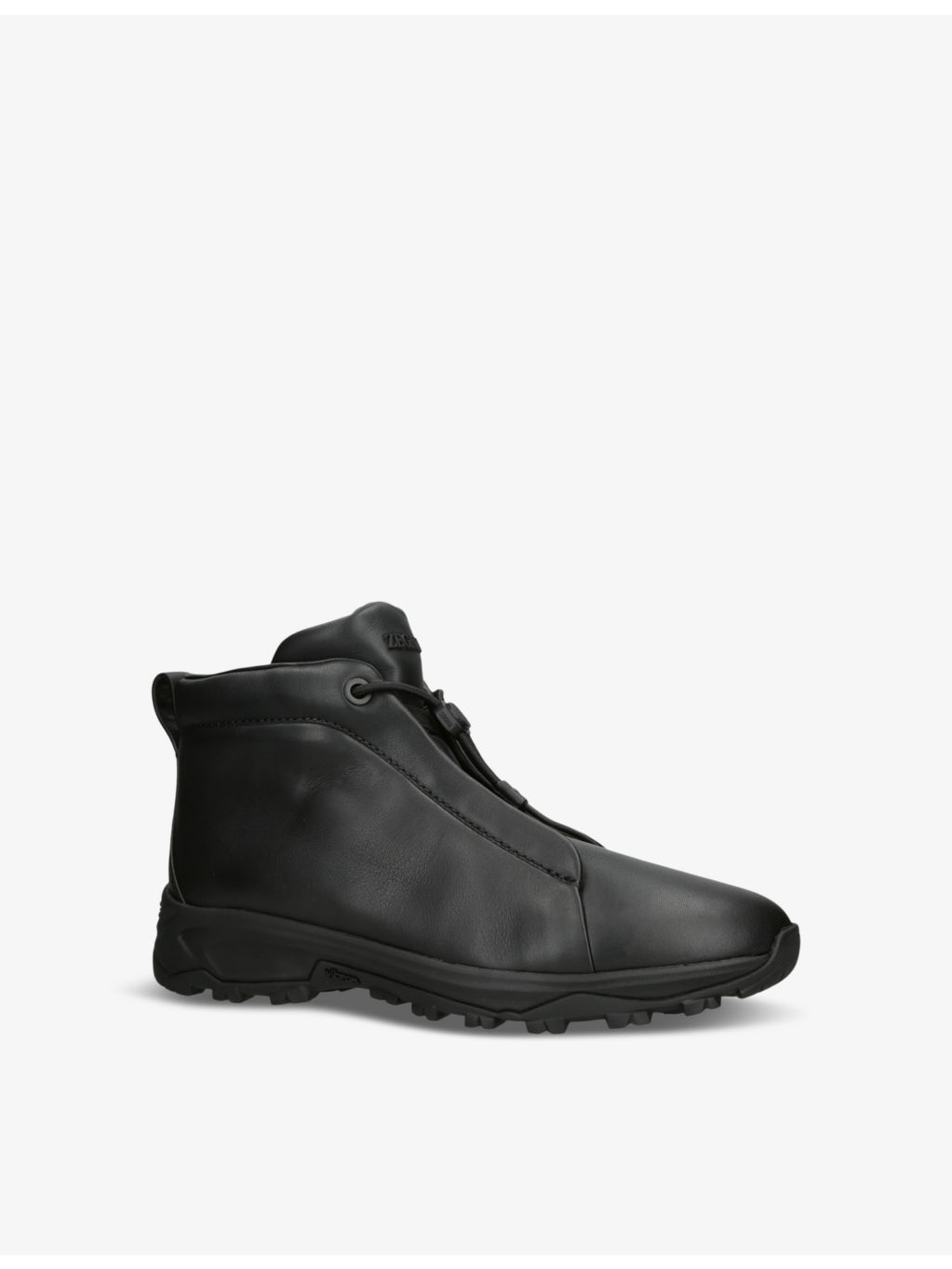 Triple Stitch Vetta leather high-top trainers - 3
