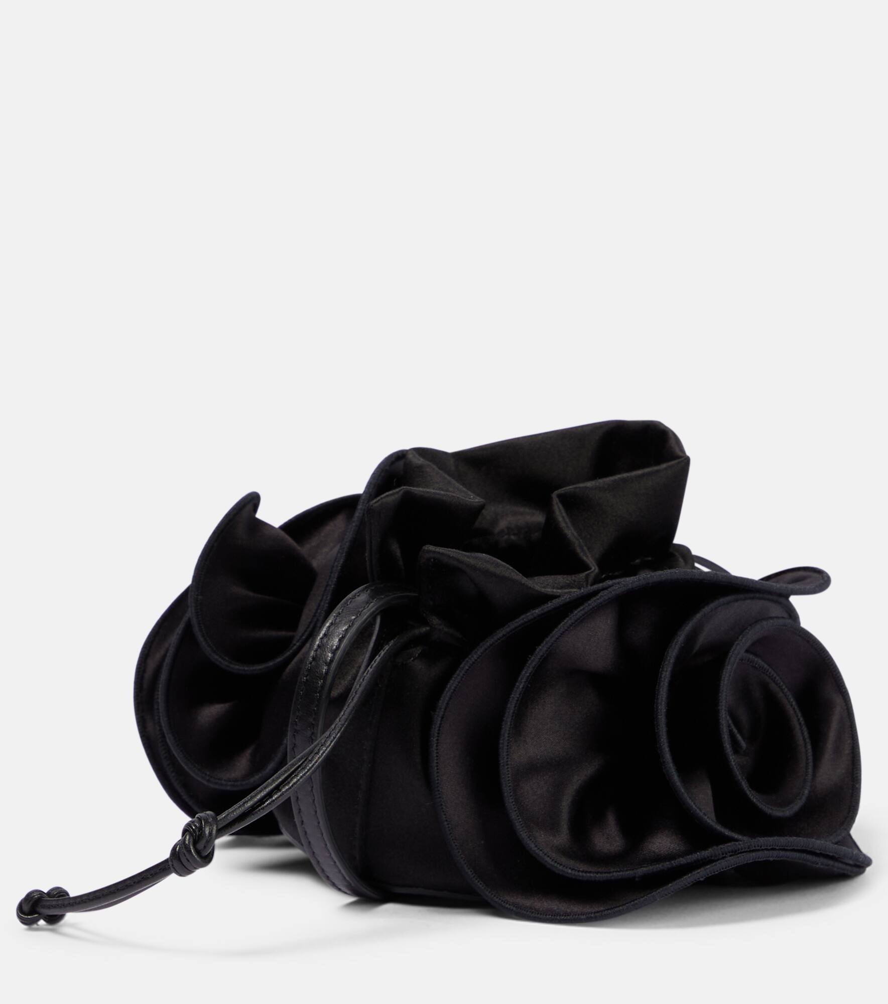 Magda Small satin tote bag - 4