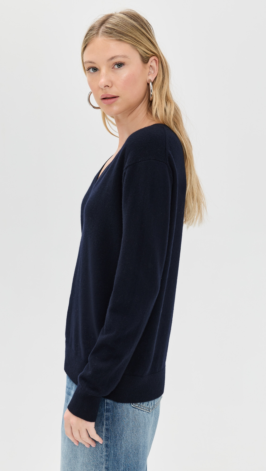 Weekend V Neck Cashmere Pullover - 3