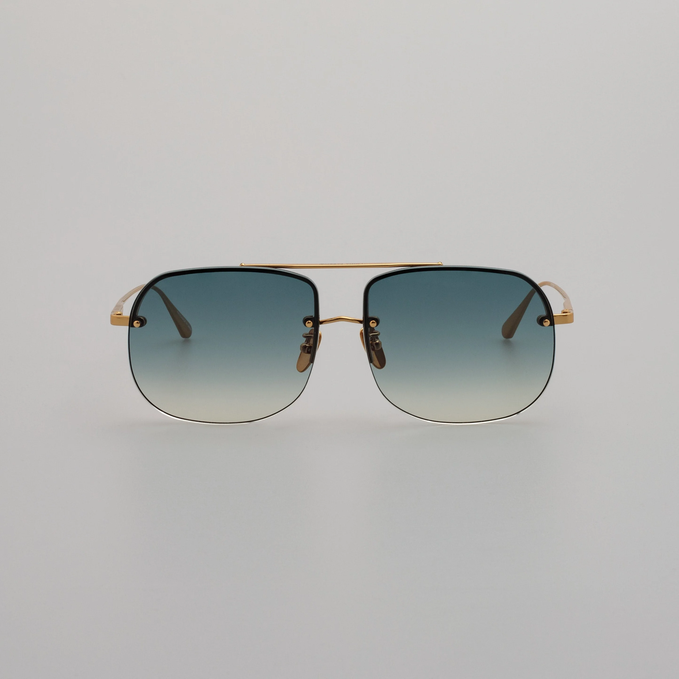 Men's Seren Aviator Sunglasses in Aqua - 1