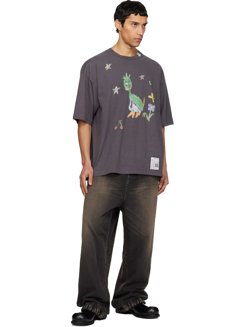 Maison MIHARAYASUHIRO Black Light Wide Jeans outlook