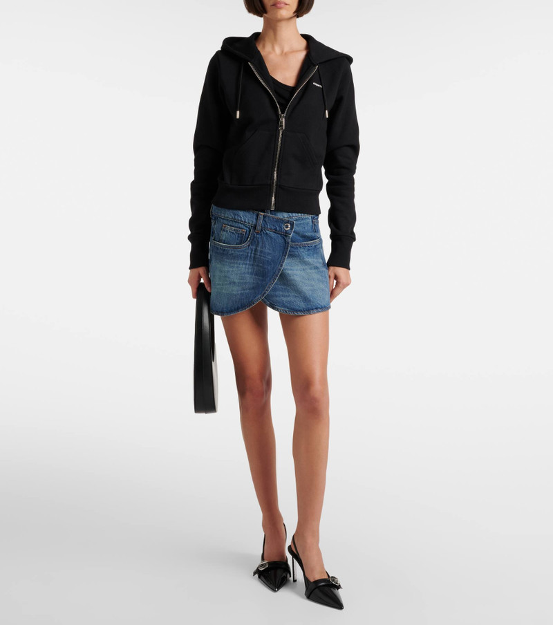 COPERNI Denim wrap skirt outlook