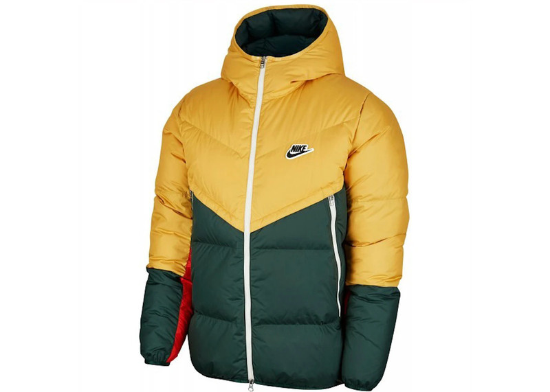 Nike Sportswear Down-Fill Windrunner Jacket Yellow/Green 1