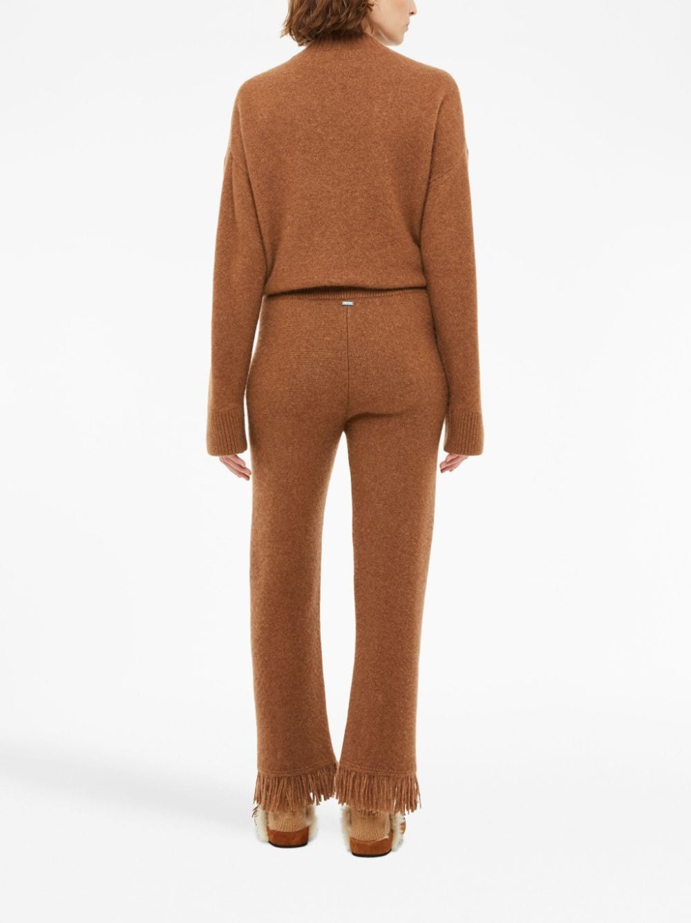 Alanui Trousers Camel - 4