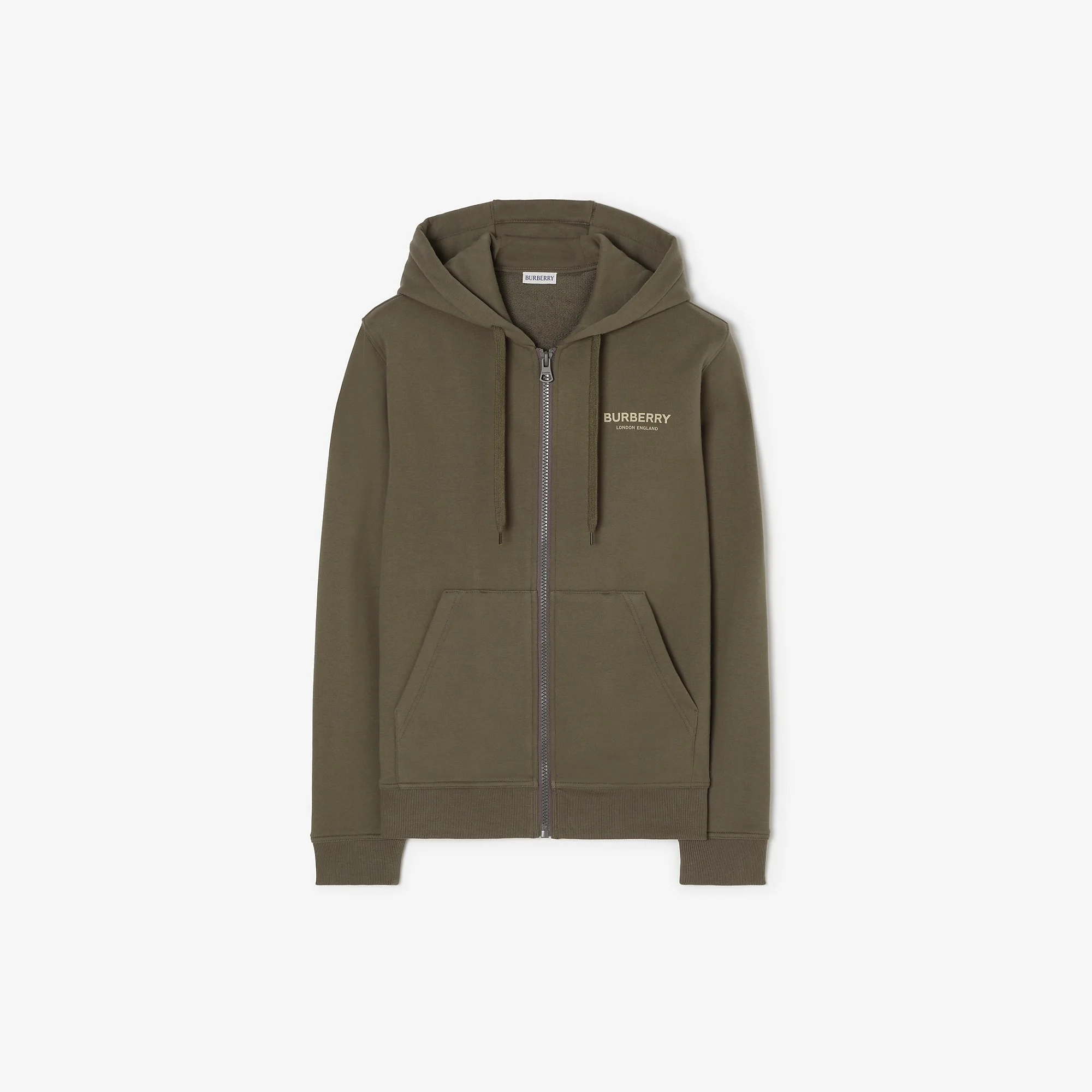 Cotton Zip Hoodie - 1