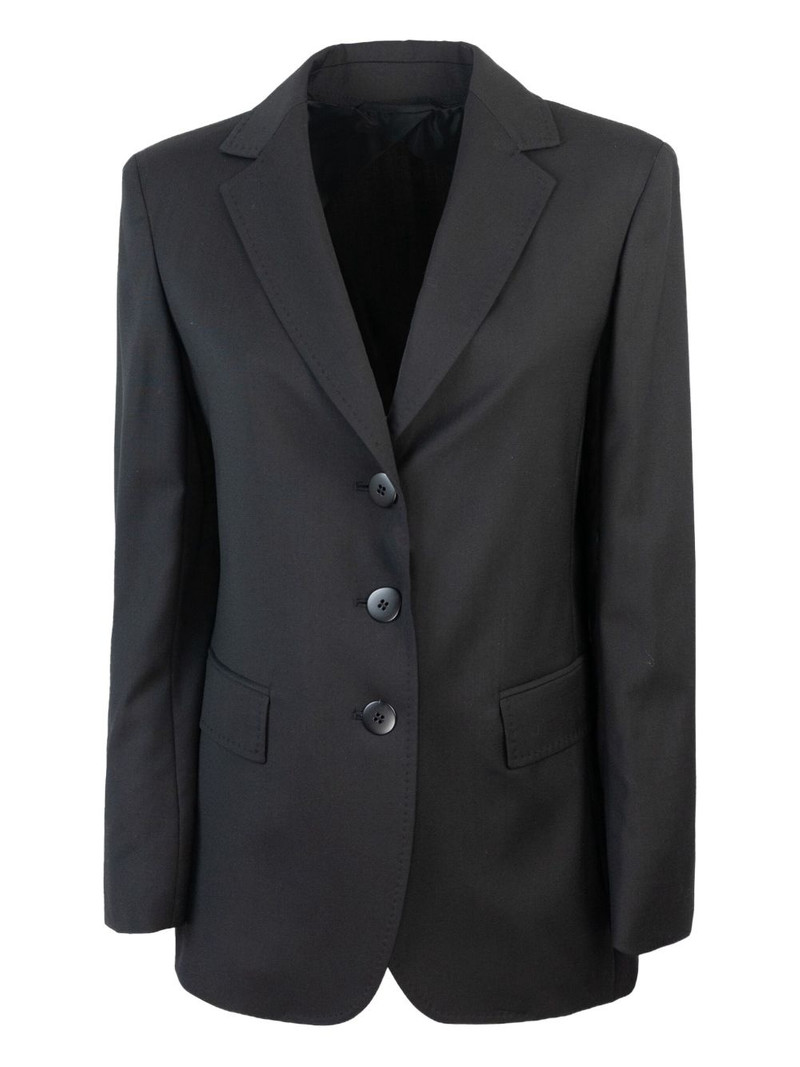 single-breasted wool blazer 1