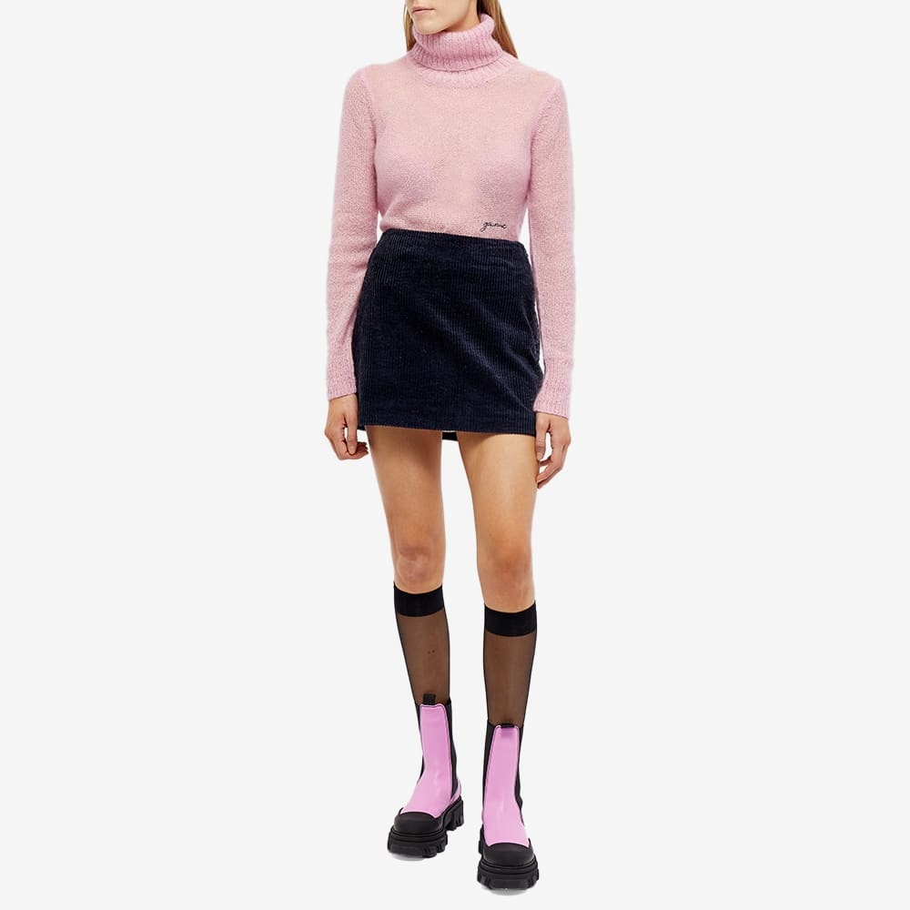 GANNI Corduroy Mini Skirt - 4