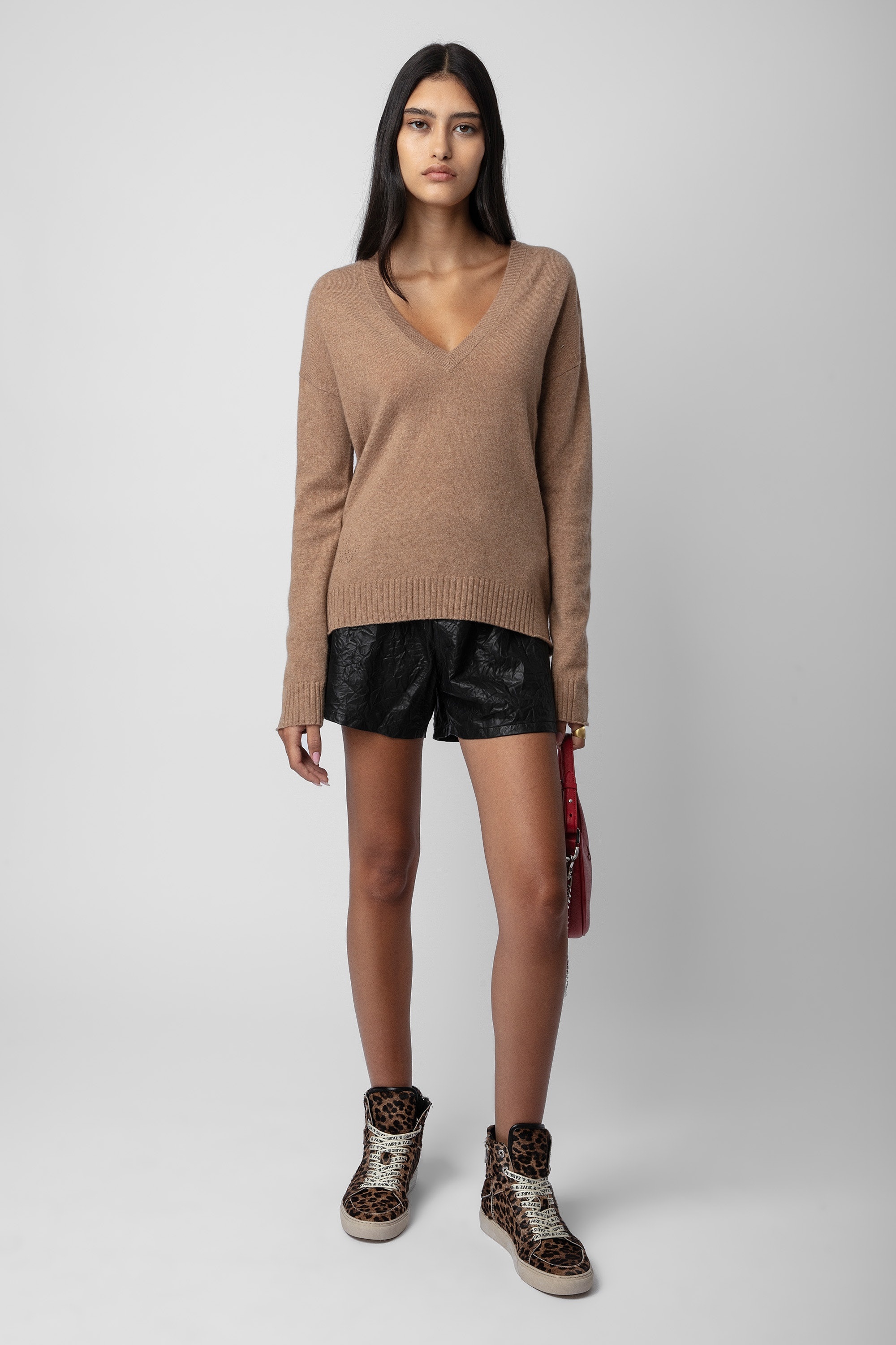 Vivi Patch Cashmere Sweater - 2