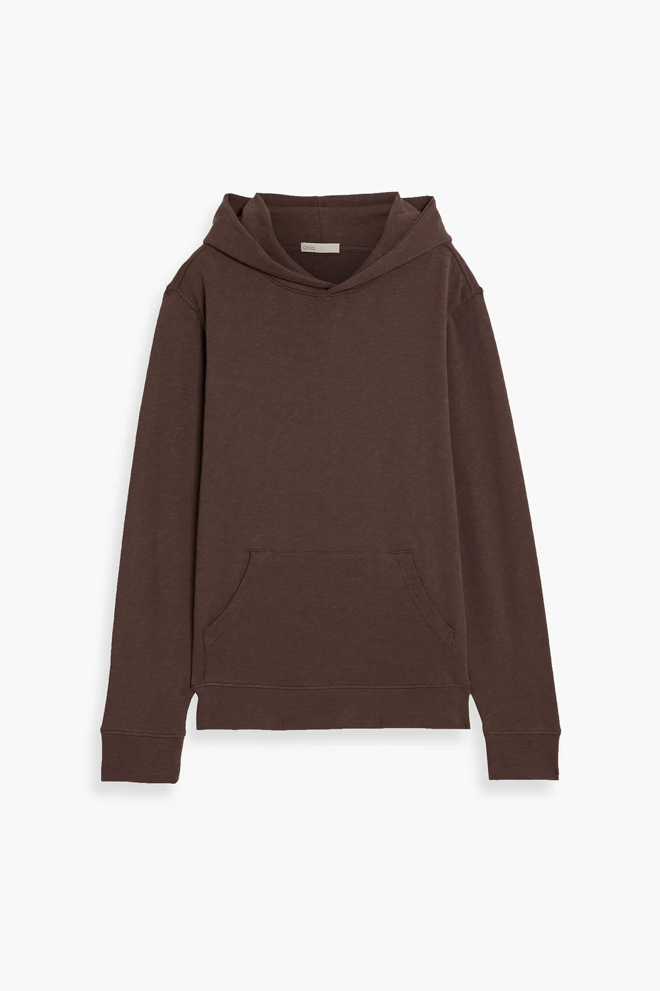 French cotton-terry hoodie - 1