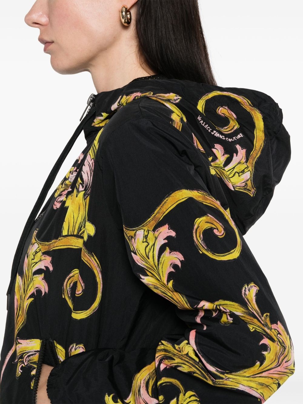 Barocco-print jacket - 5