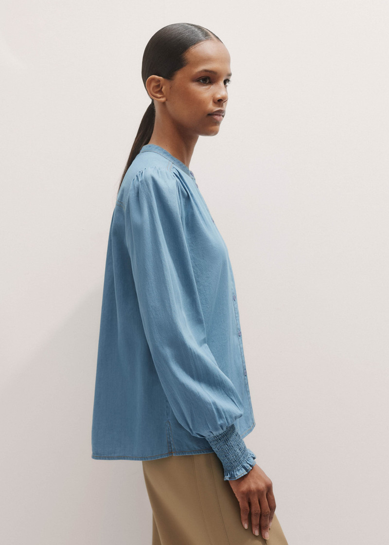 Straight Blouse + Tie 5