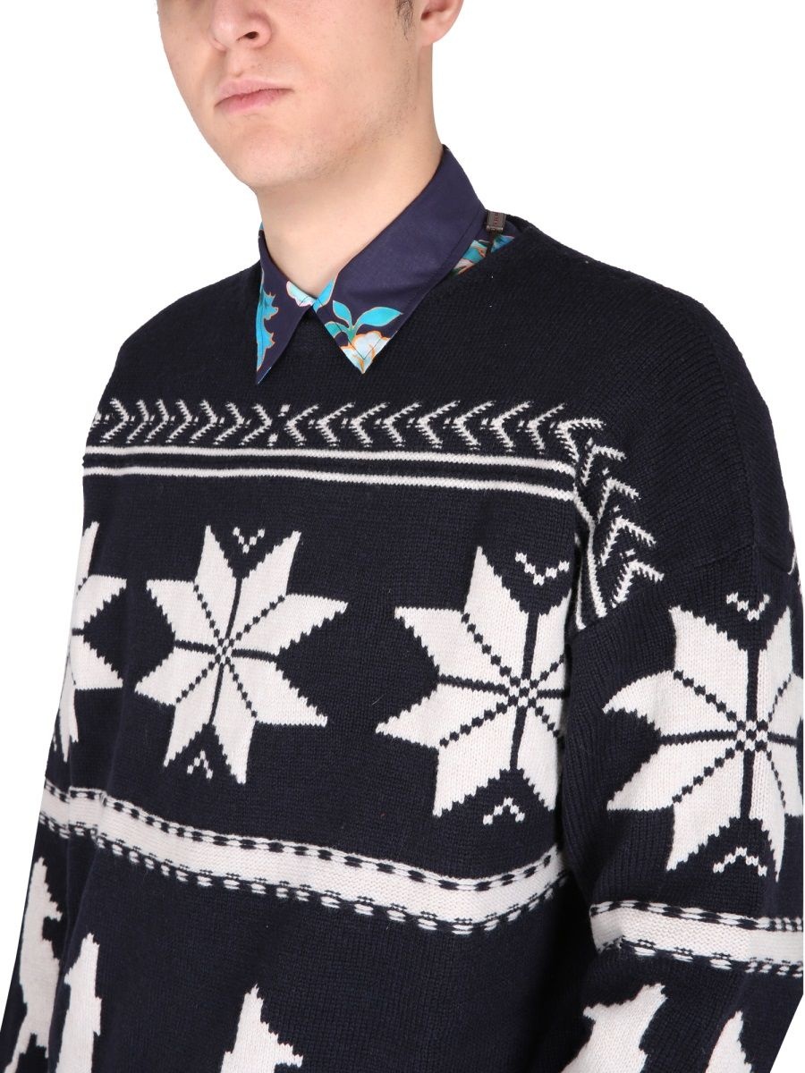 ETRO VIRGIN WOOL SWEATER - 3