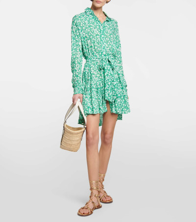 Poupette St Barth Kimi printed shirt dress outlook