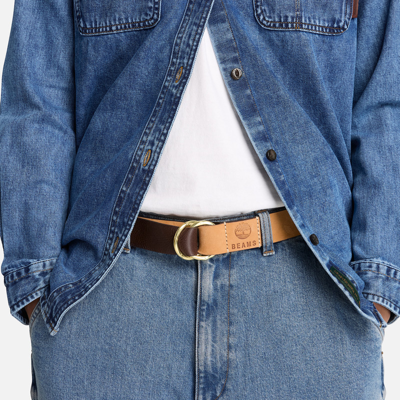 Timberland® x BEAMS Embossed Belt 10