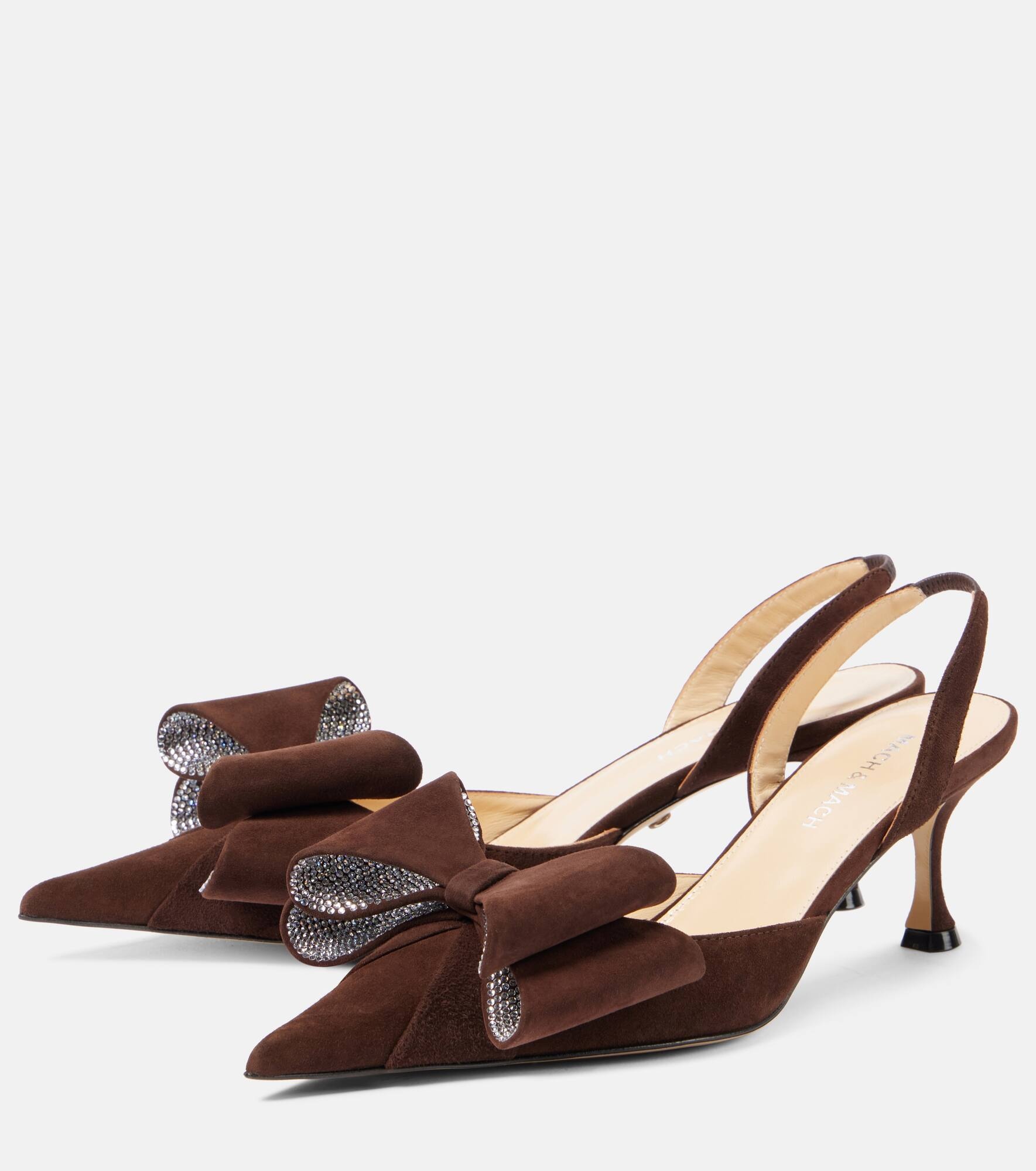 Le Cadeau 65 suede pumps - 5