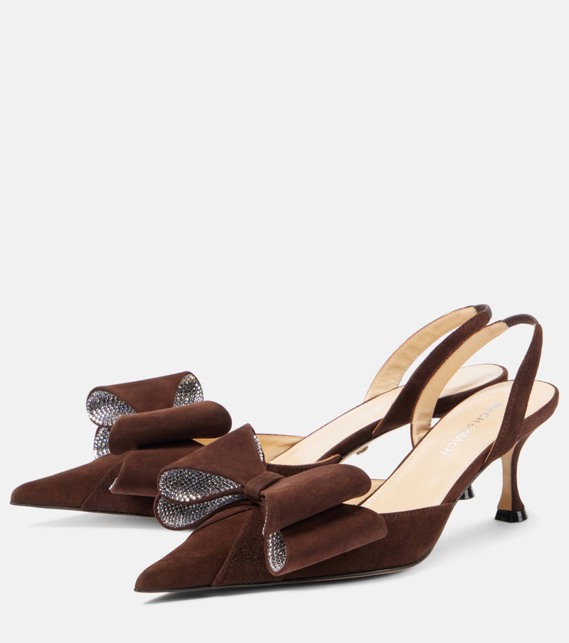 Le Cadeau 65 suede pumps 5