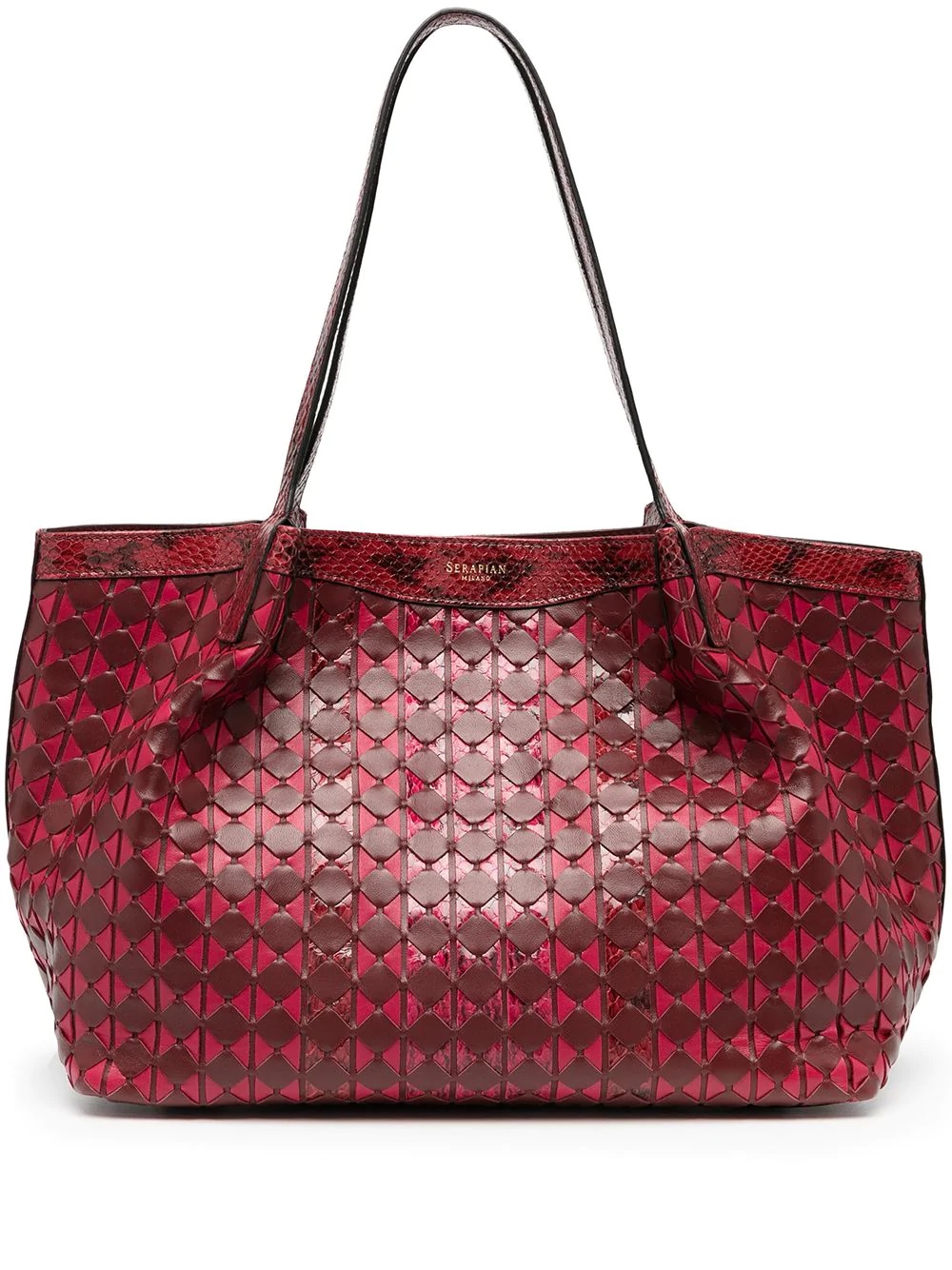 woven tote - 1