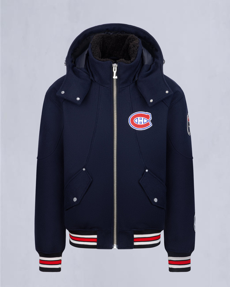 NHL X MOOSE KNUCKLES CANADIENS BOMBER JACKET 6