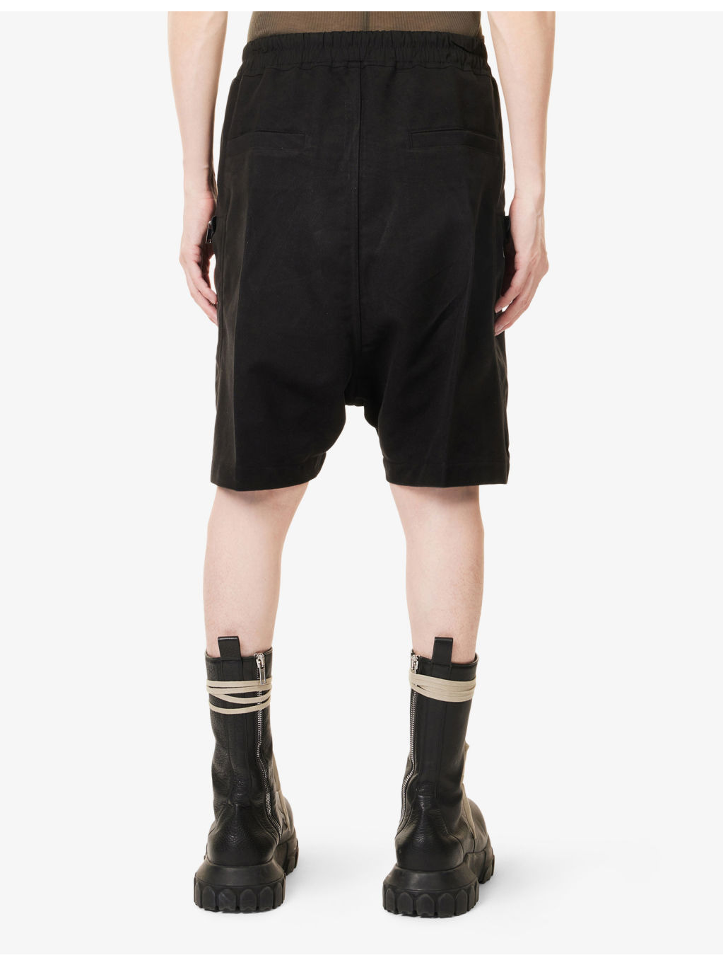 Bauhaus Bela Zipped Cotton Shorts - 4