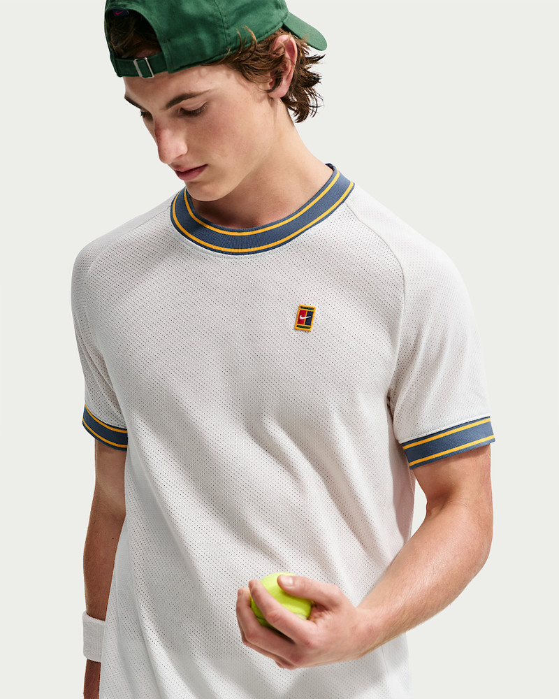 NikeCourt Heritage Men's Short-Sleeve Tennis Top 1