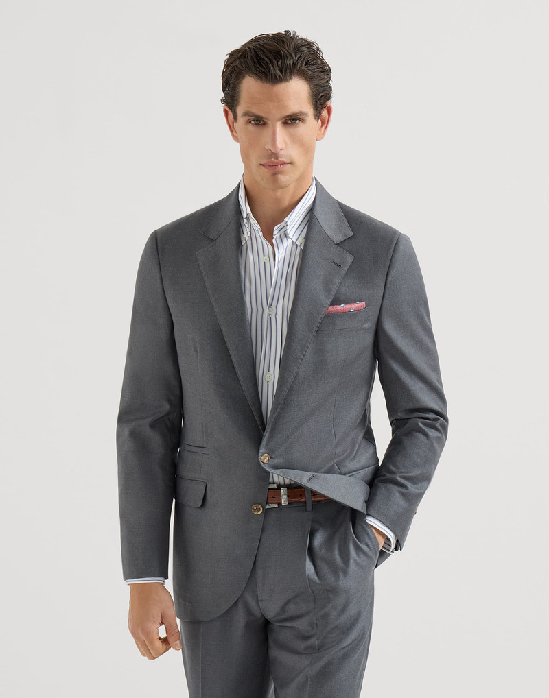 Super 150s virgin wool four season batavia twill blazer 2