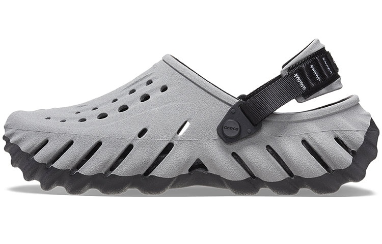 Crocs Echo Clog 'Black Reflective' 208795-0WN - 2