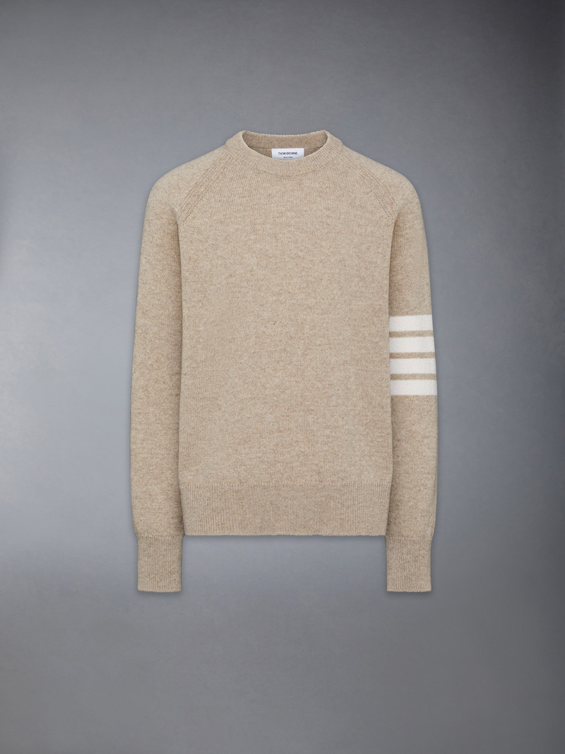 SHETLAND WOOL 4-BAR RELAXED FIT PULLOVER 1