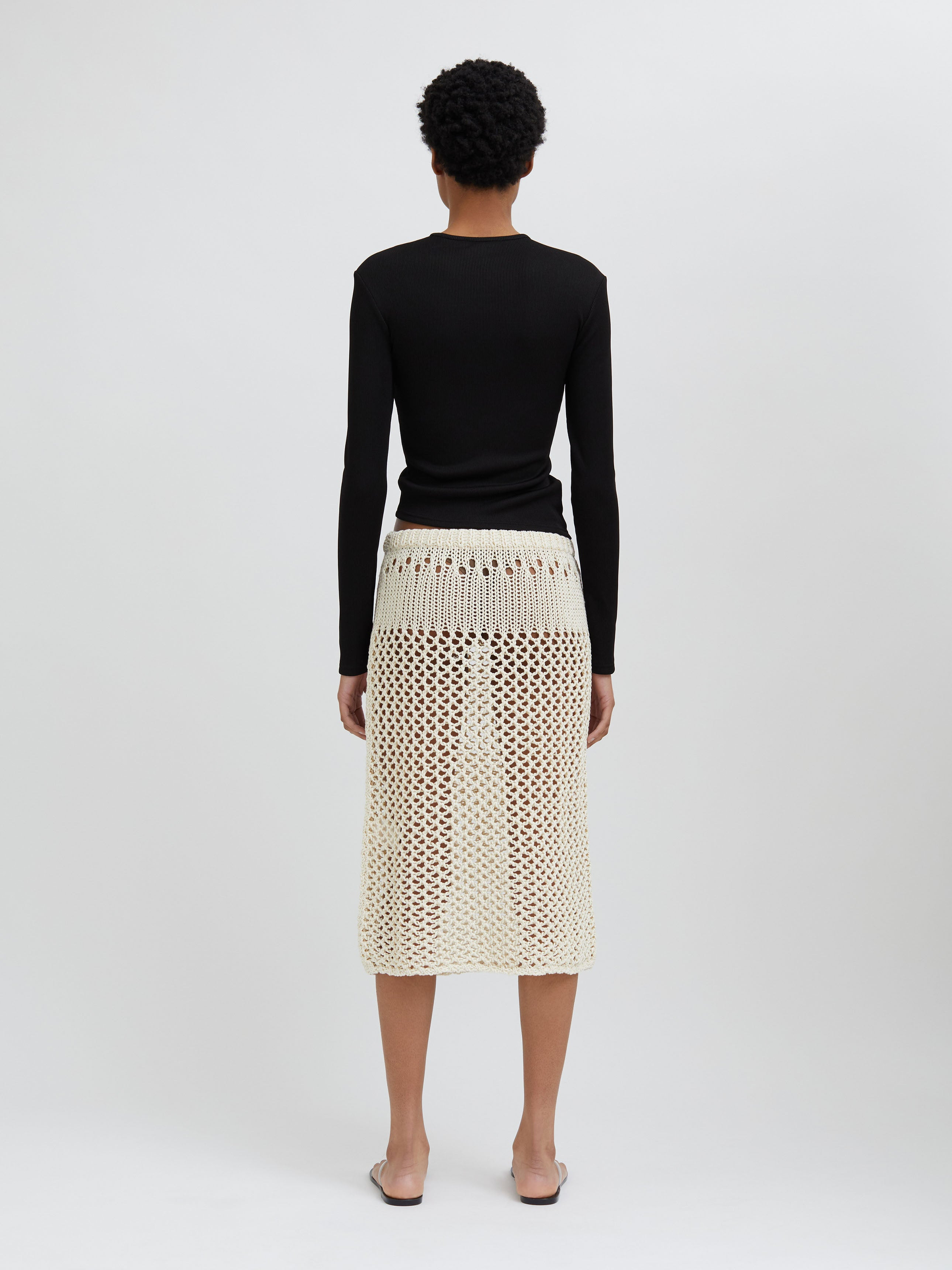 Open Twist Long Sleeve Top - 4