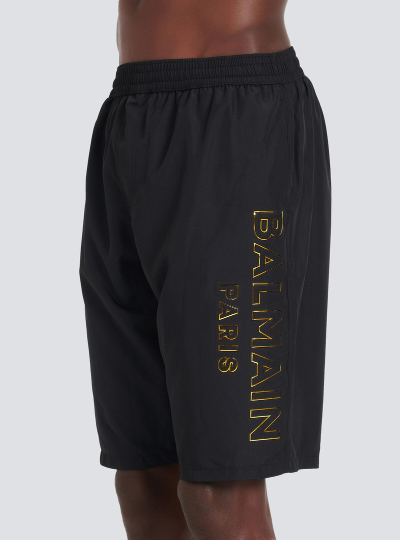 Balmain logo swim shorts 6