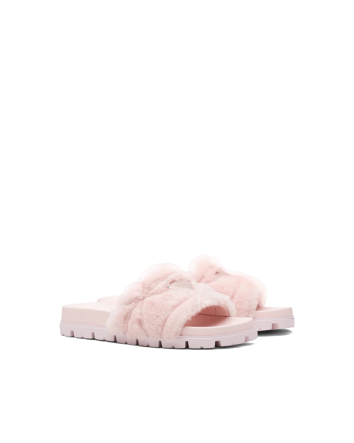 Shearling slides - 1
