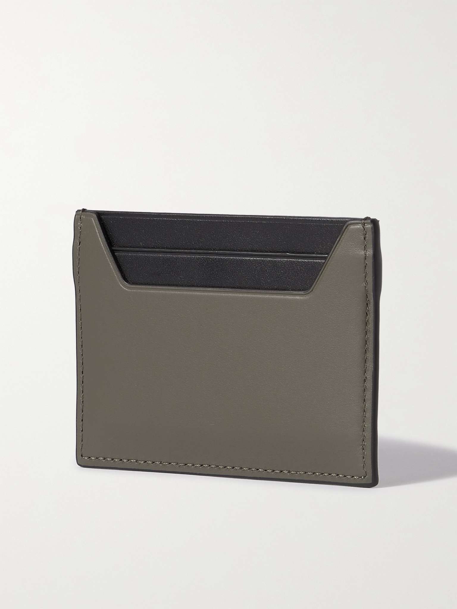 Logo-Debossed Leather Cardholder - 3