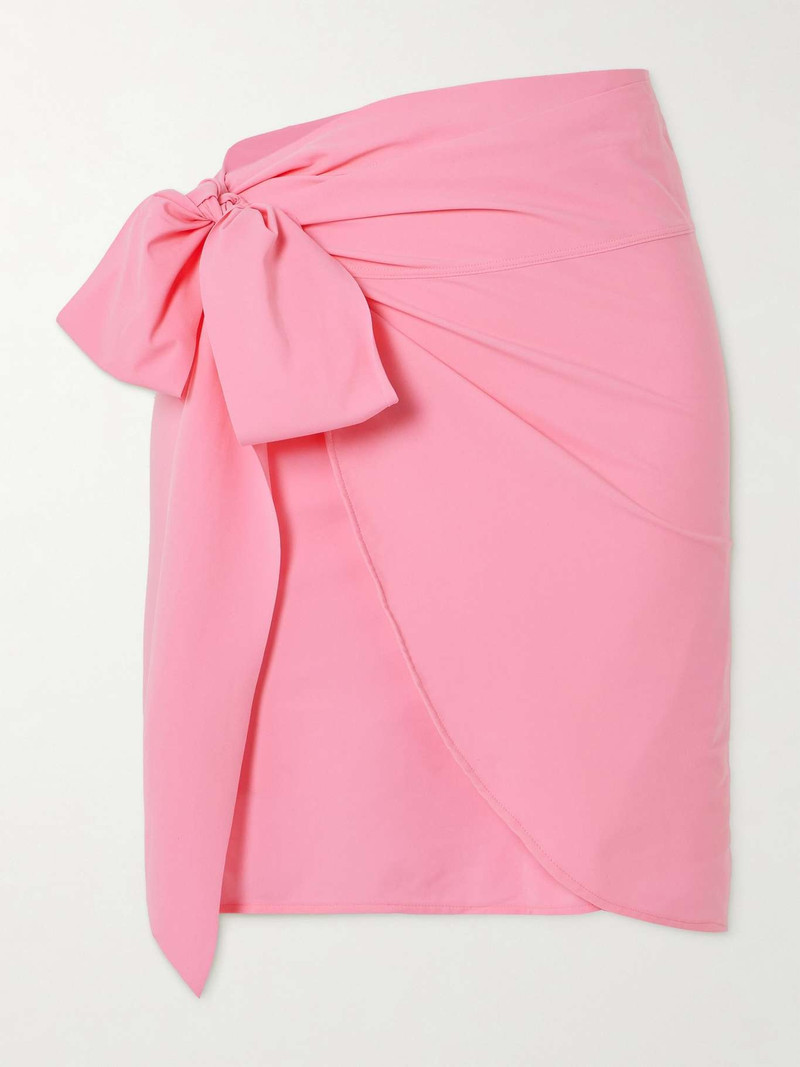 Stretch-jersey pareo Bright pink - 1