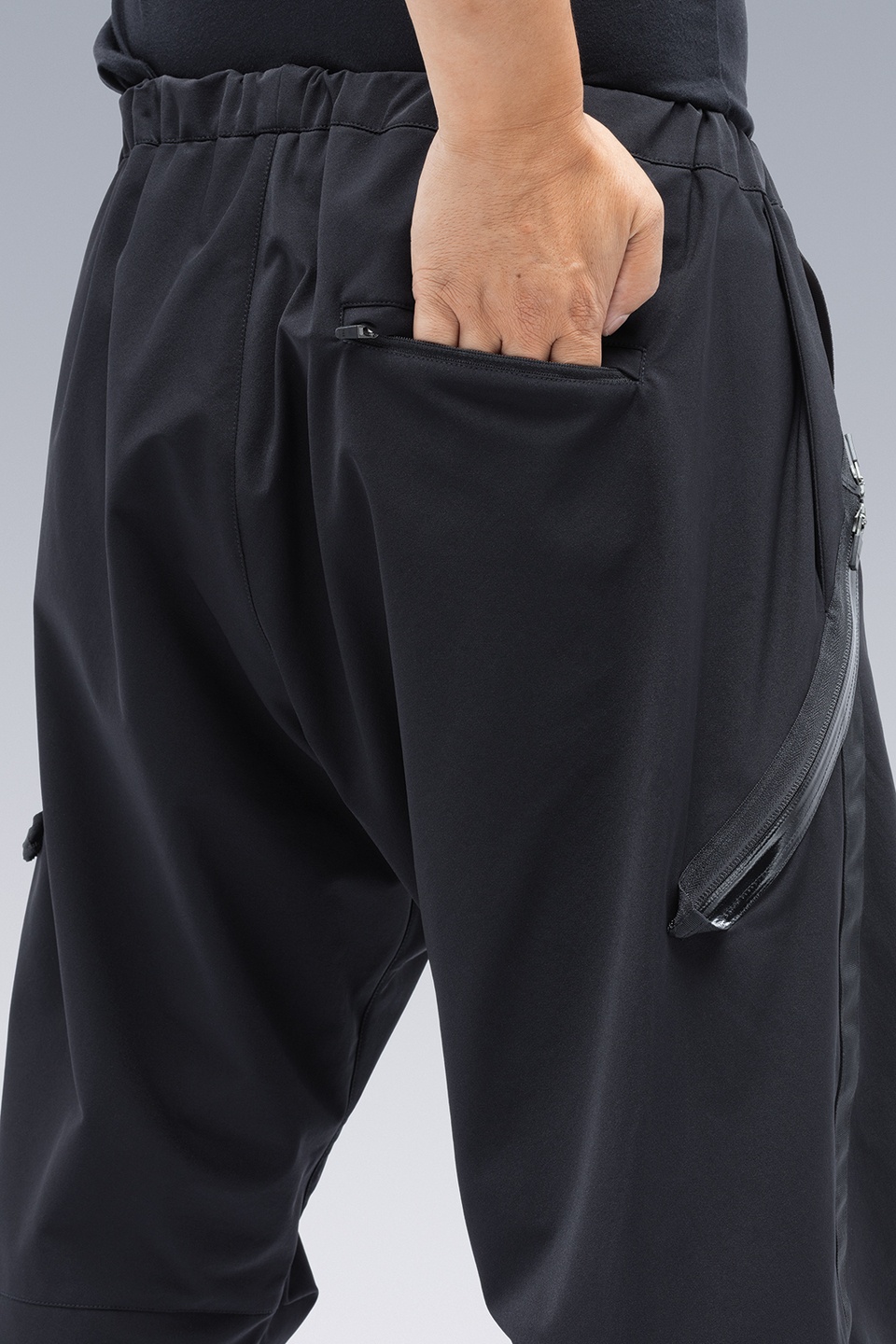 P35-DS schoeller® Dryskin Drawcord Cargo Trouser Black - 46