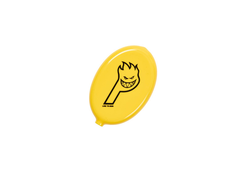 PALACE SPITFIRE COIN HOLDER YELLOW 1