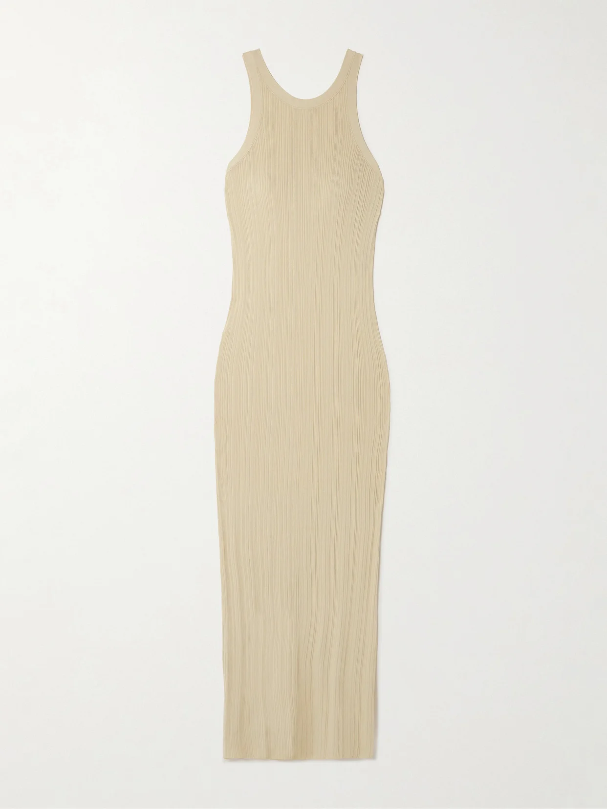 Ribbed-knit Maxi Dress - 1